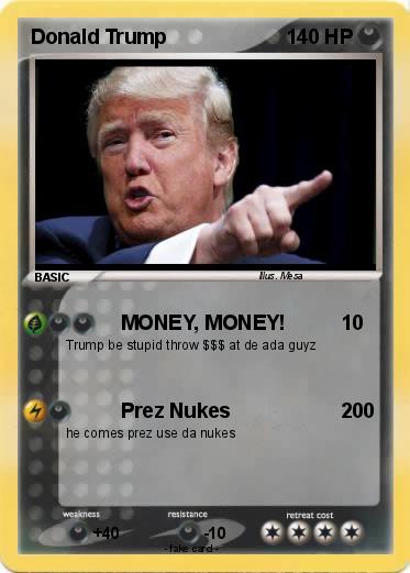 Pokemon Donald Trump