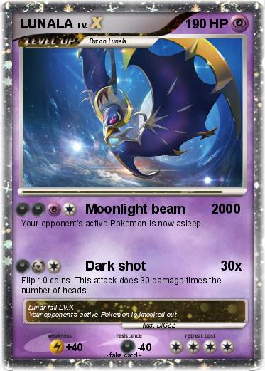 Pokemon LUNALA