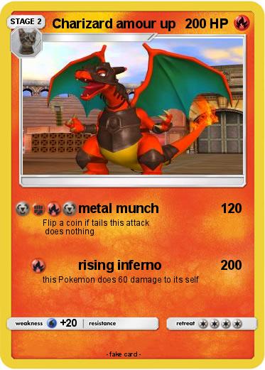 Pokemon Charizard amour up