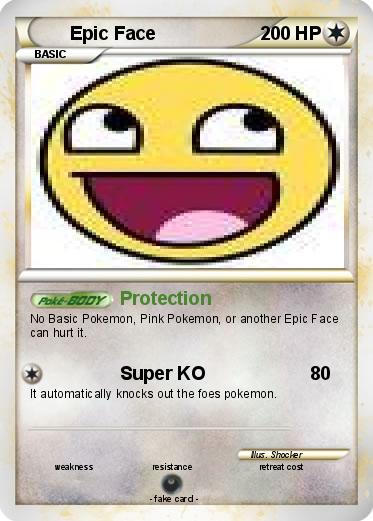Pokemon Epic Face