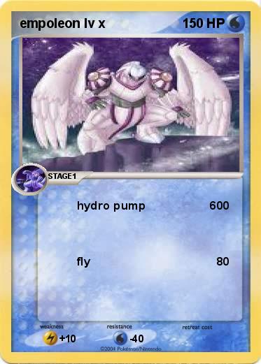 Pokemon empoleon lv x                      