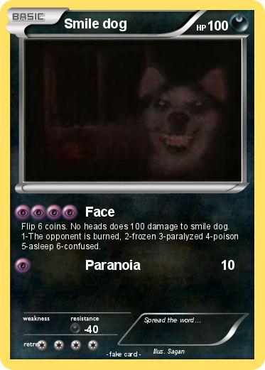 Pokemon Smile dog