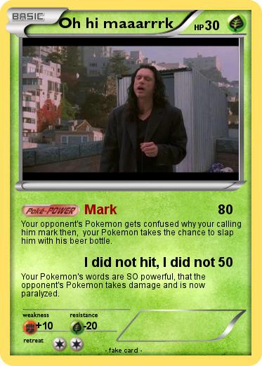 Pokemon Oh hi maaarrrk