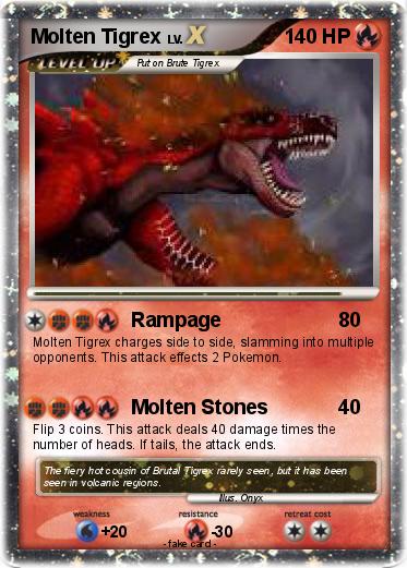 Pokemon Molten Tigrex
