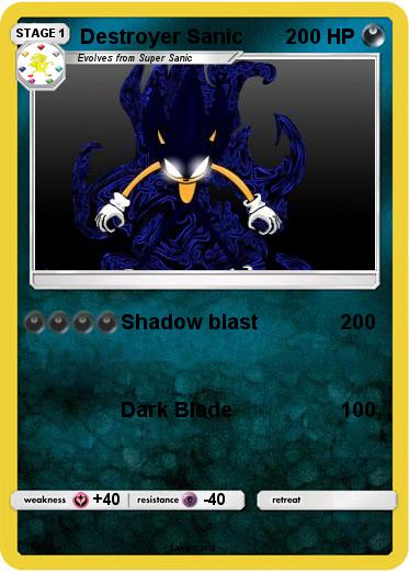 Pokemon Destroyer Sanic