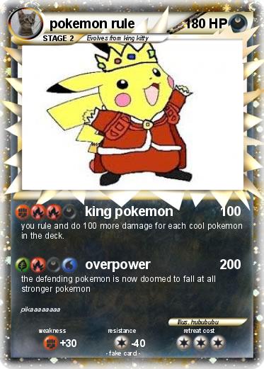 Pokemon pokemon rule                                                                         5000000000000