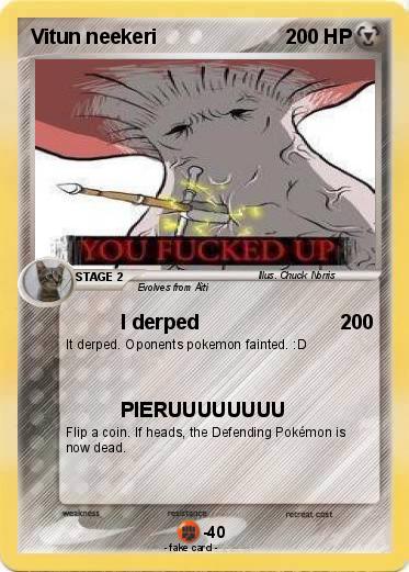 Pokemon Vitun neekeri