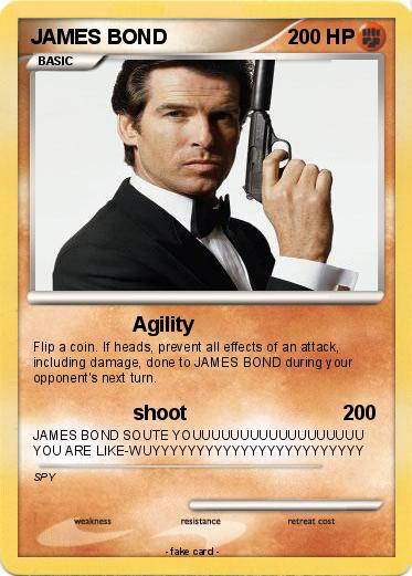 Pokemon JAMES BOND