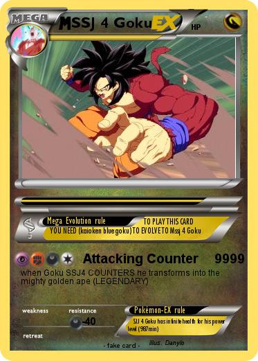 Pokemon SSJ 4 Goku