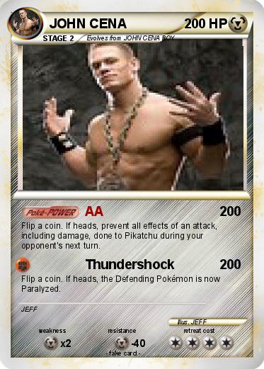 Pokemon JOHN CENA