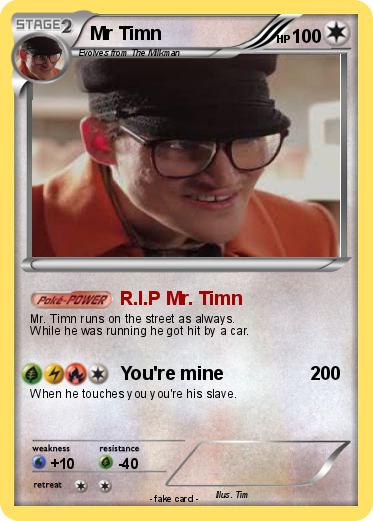 Pokemon Mr Timn