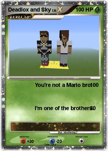 Pokemon Deadlox and Sky