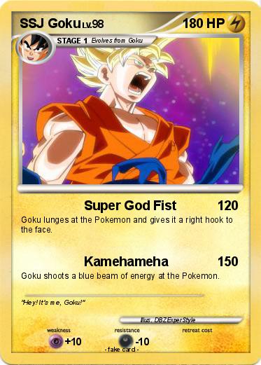 Pokemon SSJ Goku