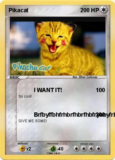 Pokemon Pikacat