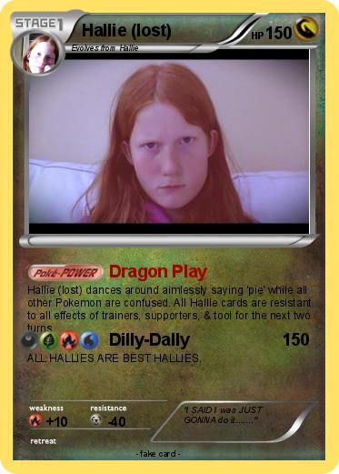 Pokemon Hallie (lost)