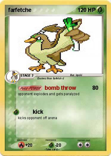 Pokemon farfetche