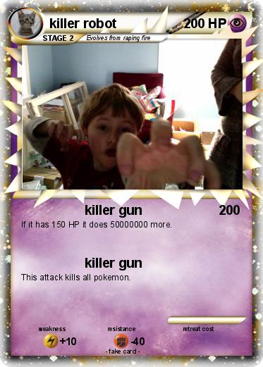 Pokemon killer robot