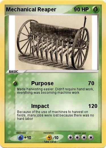 Pokemon Mechanical Reaper