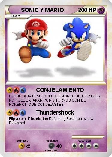 Pokemon SONIC Y MARIO