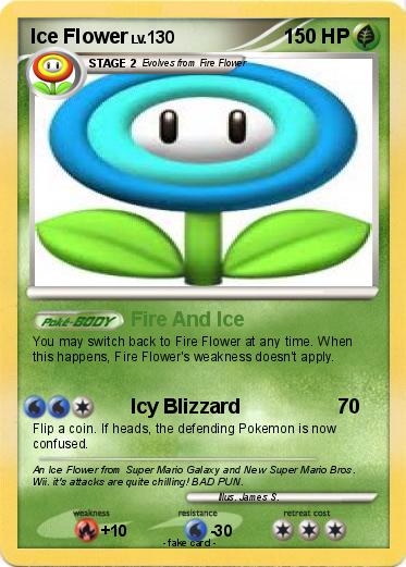 Pokemon Ice Flower