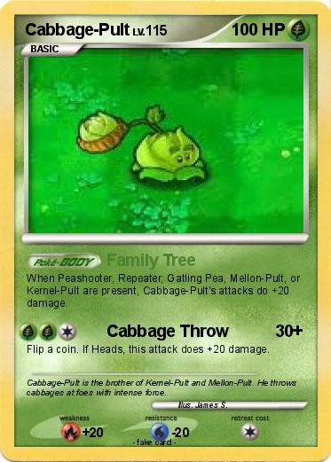Pokemon Cabbage-Pult