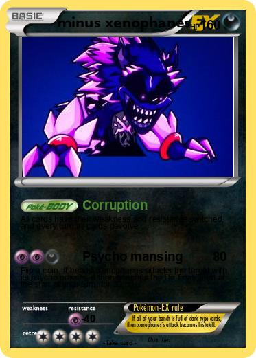 Pokemon minus xenophanes
