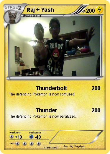Pokemon Raj + Yash