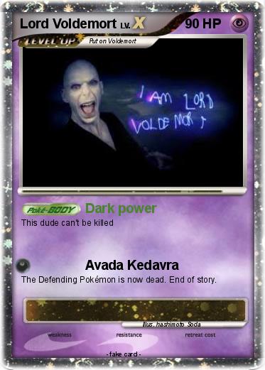 Pokemon Lord Voldemort