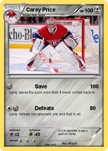 Pokemon Carey Price