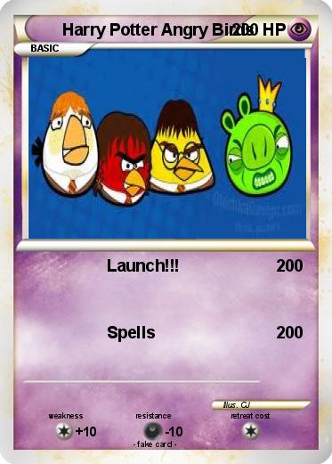 Pokemon Harry Potter Angry Birds