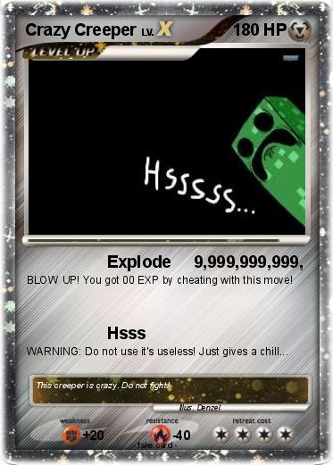 Pokemon Crazy Creeper