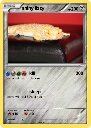 Pokemon shiny lizzy