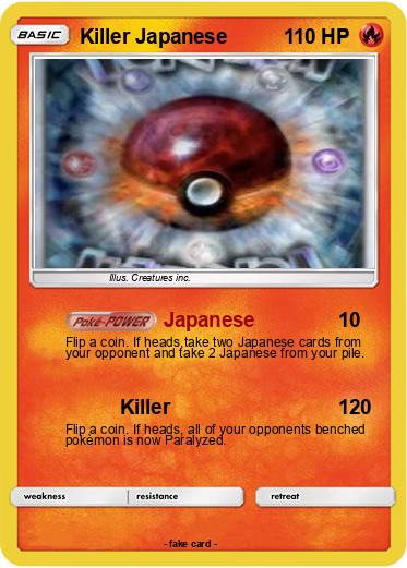 Pokemon Killer Japanese