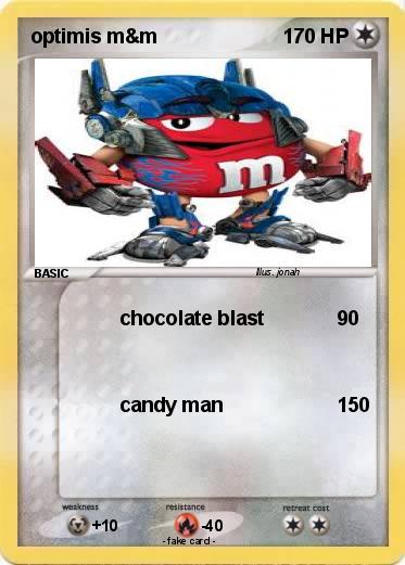 Pokemon optimis m&m