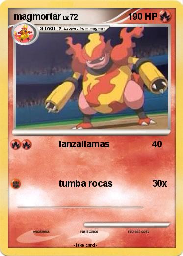 Pokemon magmortar
