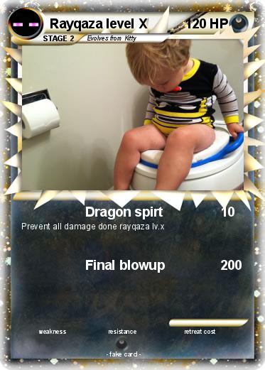 Pokemon Rayqaza level X