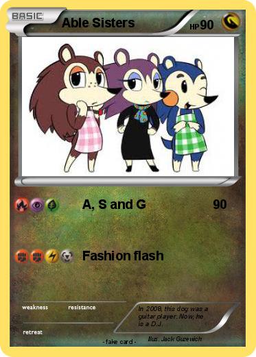 Pokemon Able Sisters
