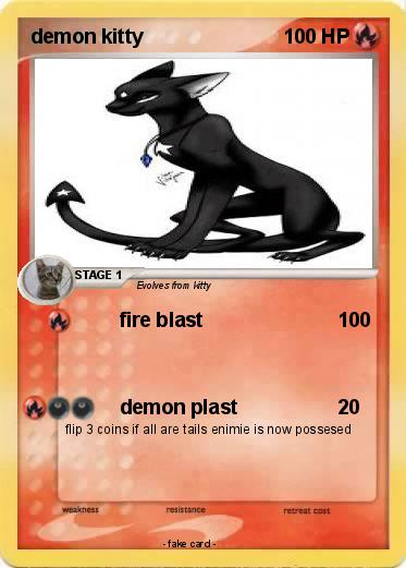 Pokemon demon kitty