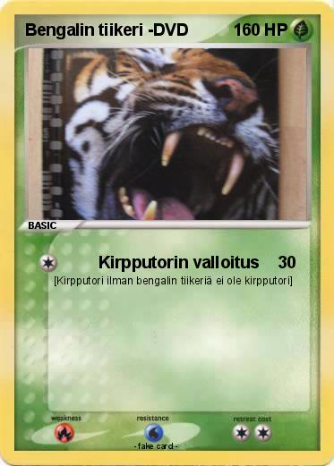 Pokemon Bengalin tiikeri -DVD