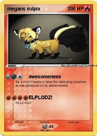 Pokemon megans vulpix
