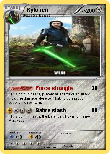 Pokemon Kylo ren