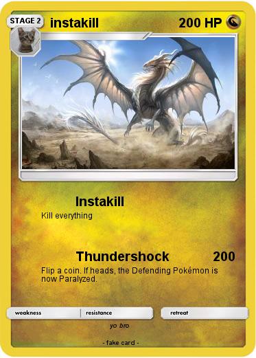 Pokemon instakill