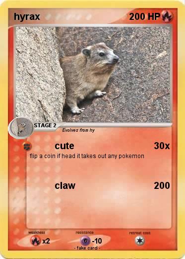 Pokemon hyrax