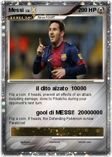 Pokemon Messi