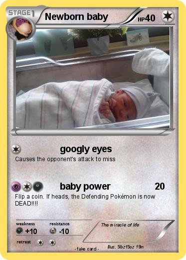 Pokemon Newborn baby