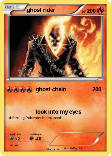 Pokemon ghost rider
