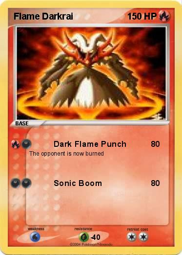 Pokemon Flame Darkrai