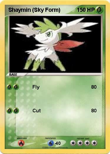 Pokemon Shaymin (Sky Form)