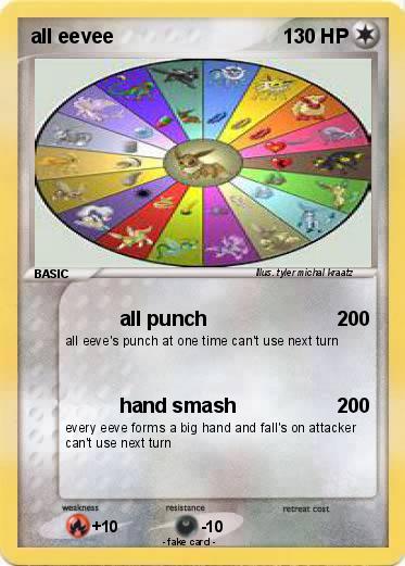 Pokemon all eevee