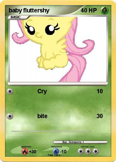 Pokemon baby fluttershy